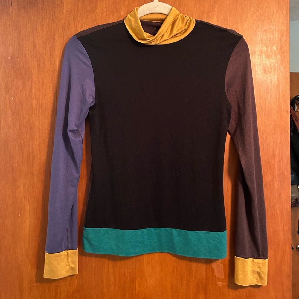 Uniqlo Marni Heattech Color Block Turtleneck